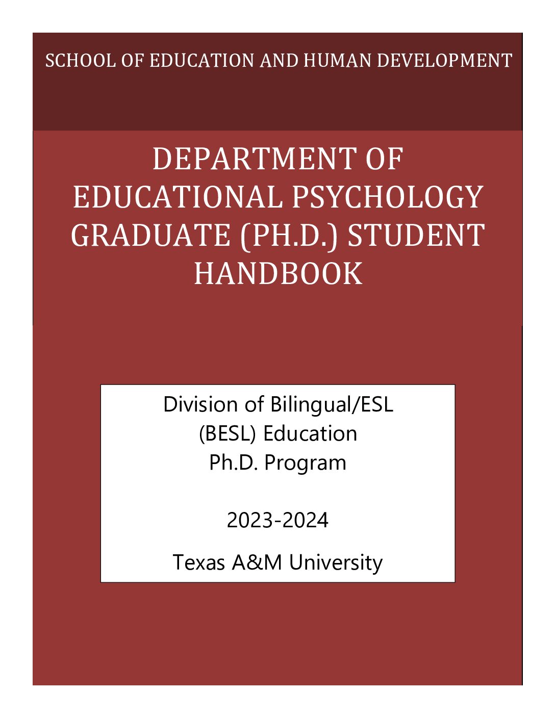 doctoral degree educational psychology